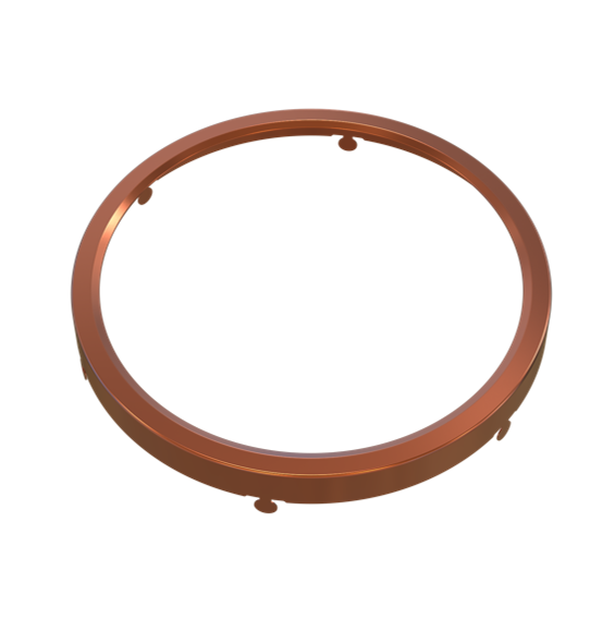 Halco - DSK-7-TRM-BC - Surface Mount Disk 7in Round Trim Brushed Copper product image