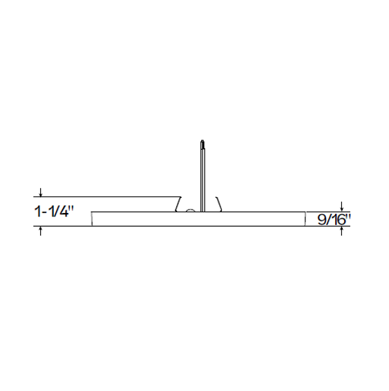 Halco - DSK-9-CS-120V - Surface Disk 9in 18W 1480L CCT Select 120V Triac Dim product image