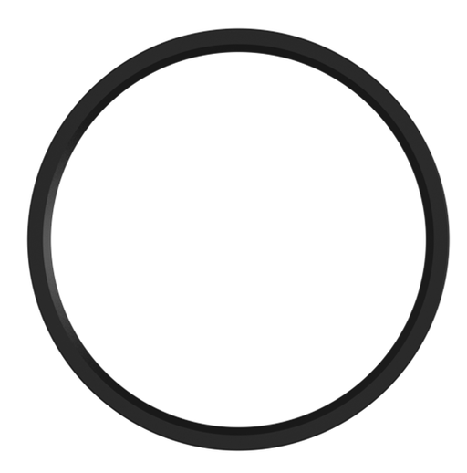 Halco - DSK-9-TRM-BK - Surface Mount Disk 9in Round Trim Black product image
