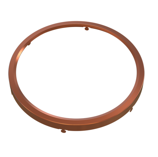 Halco - DSK-9-TRM-BC - Surface Mount Disk 9in Round Trim Brushed Copper product image