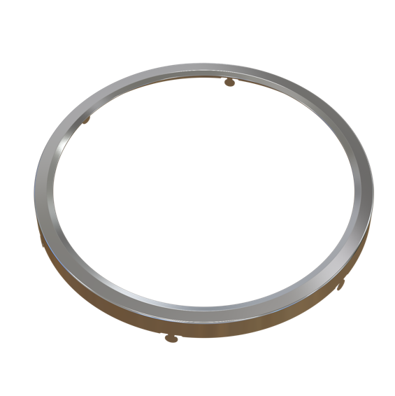 Halco - DSK-9-TRM-BN - Surface Mount Disk 9in Round Trim Brushed Nickel product image