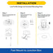Halco - DSK-12-CS-120V - Surface Disk 12in 22W 1650L CCT Select 120V Triac Dim product image
