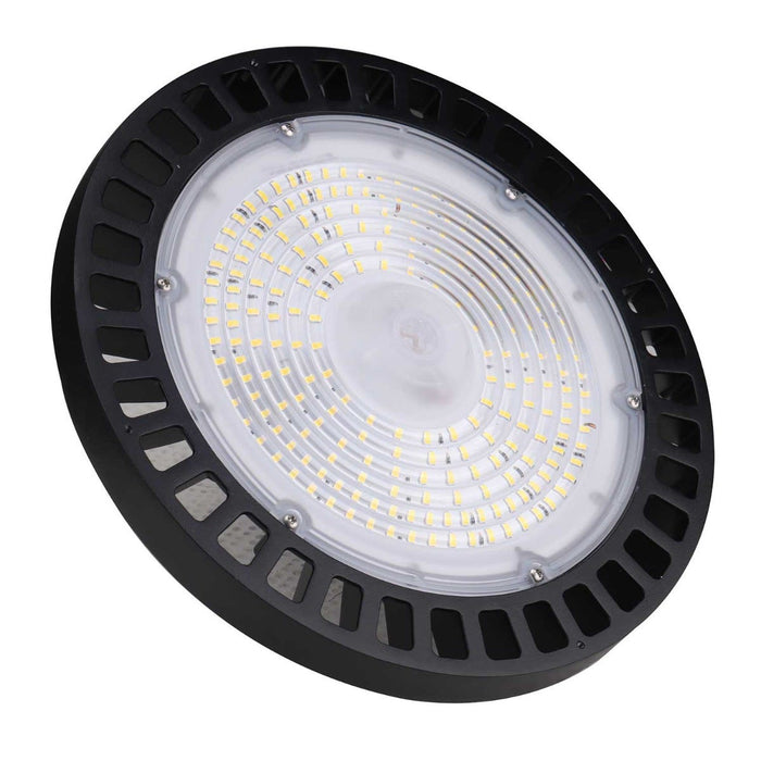 Halco - ERHB-150-50-U - LED Essential Round Highbay 150W 5000K 120-277V Dimm Black product image