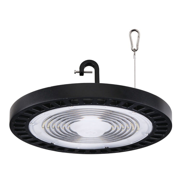 Halco - ERHB-150-50-U - LED Essential Round Highbay 150W 5000K 120-277V Dimm Black product image