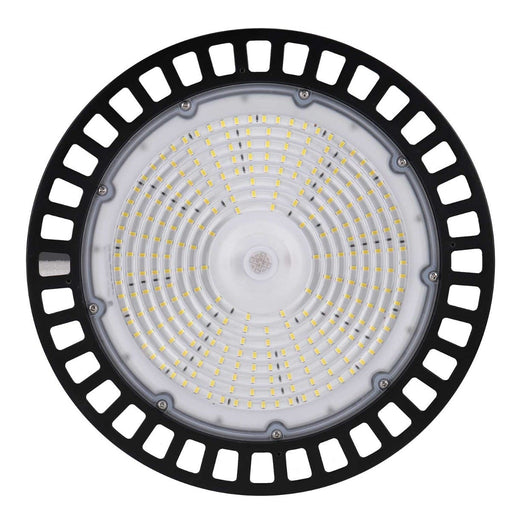 Halco - ERHB-200-50-U - LED Essential Round Highbay 200W 5000K 120-277V Dimm Black product image
