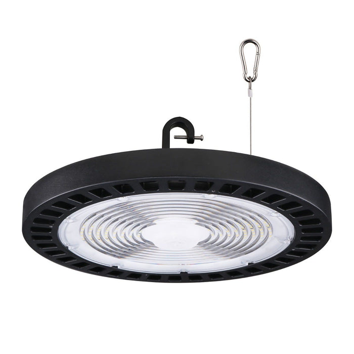 Halco - ERHB-240-50-U - LED Essential Round Highbay 240W 5000K 120-277V Dimm Black product image