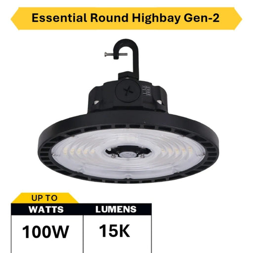 Halco - ERHB-1-LS-CS-U - Essential Round Highbay Controls Ready Lum/CCT Select 15K LM product image
