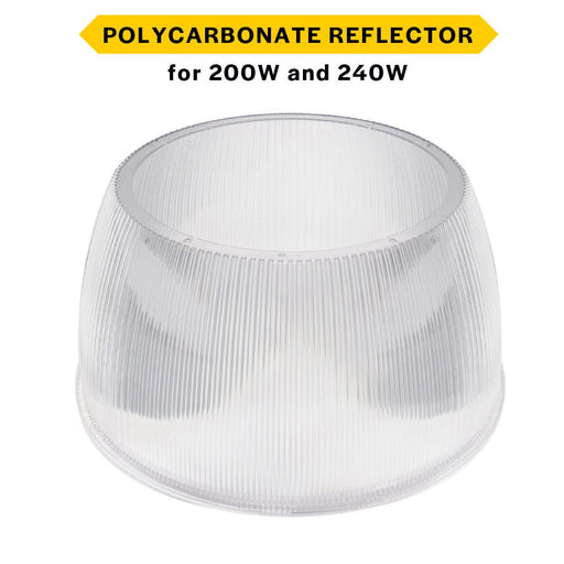 Halco - ERHB-34-PC - Polycarbonate Reflector for 200W and 240W ERHB Gen-2 product image