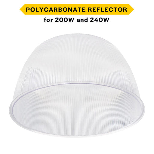 Halco - ERHB-34-PC - Polycarbonate Reflector for 200W and 240W ERHB Gen-2 product image