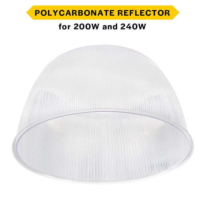 Halco - ERHB-34-PC - Polycarbonate Reflector for 200W and 240W ERHB Gen-2 product image