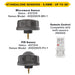 Halco - HSN-SEN-MS-DAY-010-3.5-BK - Haisen Microwave Sensor 3.5mm Dim PC Daylight Harvest 39' product image