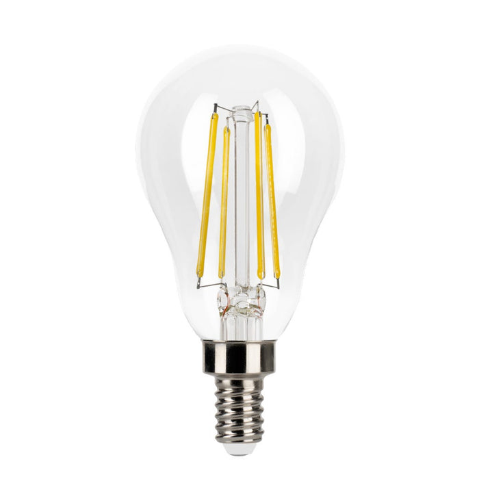 LED Filament Bulbs Halco - 5A15-CL-FLED4-930-E12-D - LED Filament A15 E12 3000K 450L 40W-equiv Clear Dim T20 Halco Lighting Technologies