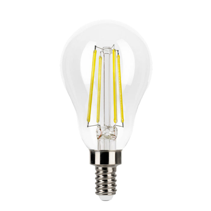 LED Filament Bulbs Halco - 5A15-CL-FLED4-950-E12-D - LED Filament A15 E12 5000K 450L 40W-equiv Clear Dim T20 Halco Lighting Technologies