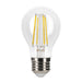 LED Filament Bulbs Halco - LSA19-CL-FLED4-927-E26-D - LED Filament A19 E26 2700K 60W-equiv Clear 3-Step Dim T20 Halco Lighting Technologies