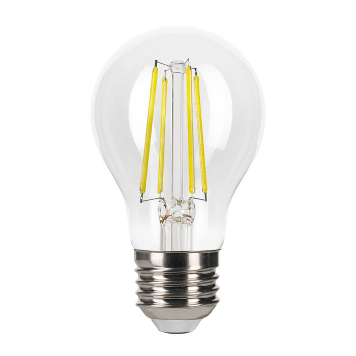 LED Filament Bulbs Halco - LSA19-CL-FLED4-930-E26-D - LED Filament A19 E26 3000K 60W-equiv Clear 3-Step Dim T20 Halco Lighting Technologies