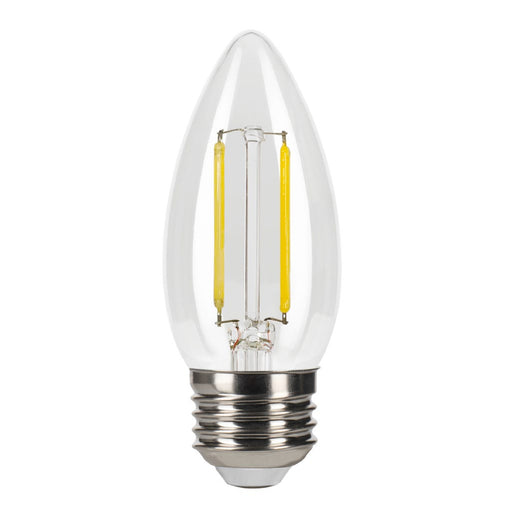 LED Filament Bulbs Halco - 3B11-CL-FLED4-930-E26-D - LED Filament B11 E26 3000K 300L 40W-equiv Clear Dim T20 Halco Lighting Technologies