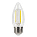 LED Filament Bulbs Halco - 3B11-CL-FLED4-930-E26-D - LED Filament B11 E26 3000K 300L 40W-equiv Clear Dim T20 Halco Lighting Technologies