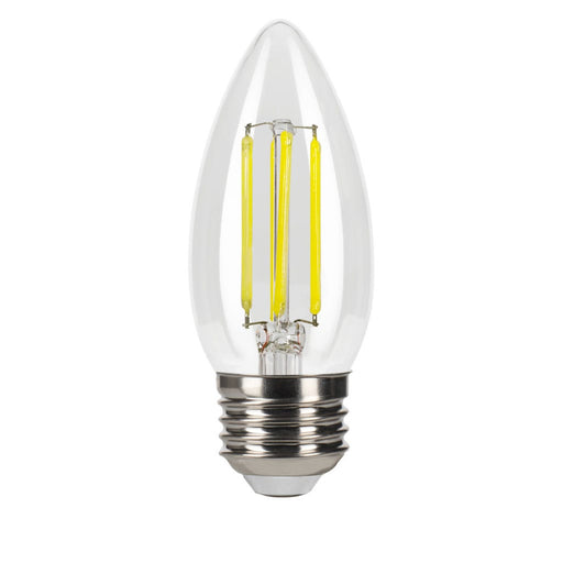 LED Filament Bulbs Halco - B11-CL-FLED4-950-E26-3WD - LED Filament B11 3-Way E26 5000K 200/300/500L 60W-eq Clear Dim Halco Lighting Technologies