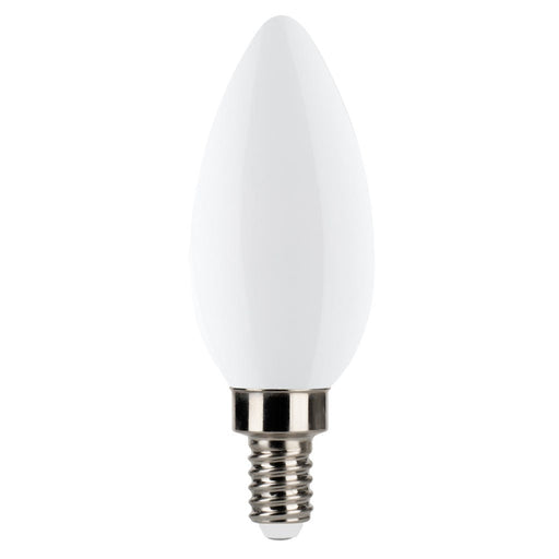 LED Filament Bulbs Halco - 3B11-FR-FLED4-950-E12-D - LED Filament B11 E12 5000K 300L 40W-equiv Frosted Dim T20 Halco Lighting Technologies
