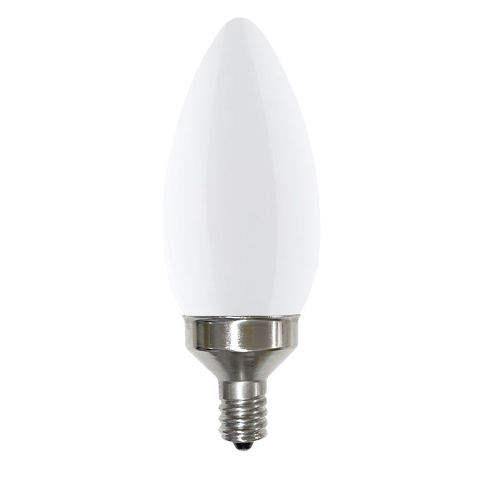 LED Filament Bulbs Halco - 9B11-FR-FLED4-930-E12-D - LED Filament B11 E12 3000K 800L 75W-equiv Frosted Dim T20 Halco Lighting Technologies