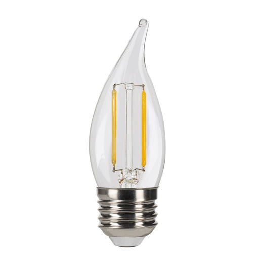 LED Filament Bulbs Halco - 3CA11-CL-FLED4-927-E26-D - LED Filament CA11 E26 2700K 300L 40W-equiv Clear Dim T20 Halco Lighting Technologies