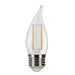 LED Filament Bulbs Halco - 3CA11-CL-FLED4-927-E26-D - LED Filament CA11 E26 2700K 300L 40W-equiv Clear Dim T20 Halco Lighting Technologies