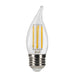 LED Filament Bulbs Halco - LSCA11-CL-FLED4-927-E26-D - LED Filament CA11 E26 2700K 60W-equiv Clear 3-Step Dim T20 Halco Lighting Technologies