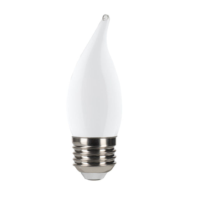 LED Filament Bulbs Halco - CA11-FR-FLED4-950-E26-3WD - LED Filament CA11 3-Way E26 5000K 200/300/500L 60W-eq Frosted Dim Halco Lighting Technologies