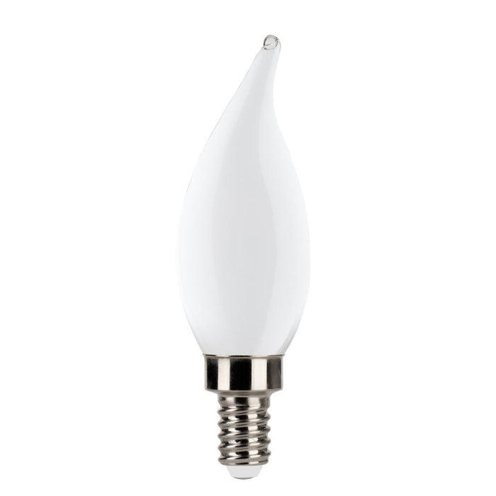 LED Filament Bulbs Halco - 6CA11-FR-FLED4-930-E12-D-T24 - LED Filament CA11 E12 3000K 500L 60W-equiv Frosted Dim T20/T24 Halco Lighting Technologies