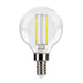 LED Filament Bulbs Halco - 3G16.5-CL-FLED4-950-E12-D - LED Filament G16.5 E12 5000K 250L 25W-equiv Clear Dim T20 Halco Lighting Technologies