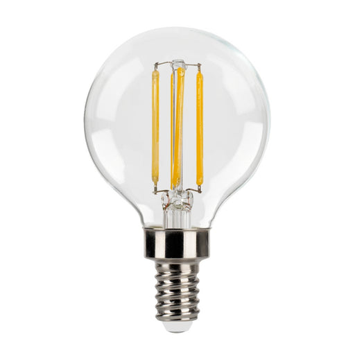 LED Filament Bulbs Halco - 4G16.5-CL-FLED4-927-E12-D-T24 - LED Filament G16.5 E12 2700K 350L 40W-equiv Clear Dim T20/T24 Halco Lighting Technologies