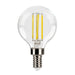 LED Filament Bulbs Halco - 4G16.5-CL-FLED4-930-E12-D-T24 - LED Filament G16.5 E12 3000K 350L 40W-equiv Clear Dim T20/T24 Halco Lighting Technologies