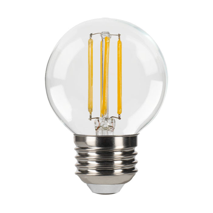 LED Filament Bulbs Halco - 6G16.5-CL-FLED4-927-E26-D-T24 - LED Filament G16.5 E26 2700K 500L 60W-equiv Clear Dim T20/T24 Halco Lighting Technologies