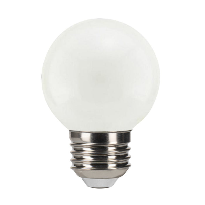 LED Filament Bulbs Halco - 4G16.5-FR-FLED4-950-E26-D-T24 - LED Filament G16.5 E26 5000K 350L 40W-equiv Frosted Dim T20/T24 Halco Lighting Technologies