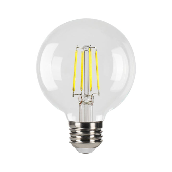 LED Filament Bulbs Halco - 5G25-CL-FLED4-950-E26-D - LED Filament G25 E26 5000K 500L 60W-equiv Clear Dim T20 Halco Lighting Technologies