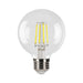 LED Filament Bulbs Halco - 5G25-CL-FLED4-950-E26-D - LED Filament G25 E26 5000K 500L 60W-equiv Clear Dim T20 Halco Lighting Technologies
