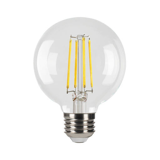 LED Filament Bulbs Halco - 9G25-CL-FLED4-930-E26-D-T24 - LED Filament G25 E26 3000K 810L 100W-equiv Clear Dim T20/T24 Halco Lighting Technologies
