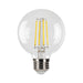 LED Filament Bulbs Halco - 9G25-CL-FLED4-930-E26-D-T24 - LED Filament G25 E26 3000K 810L 100W-equiv Clear Dim T20/T24 Halco Lighting Technologies