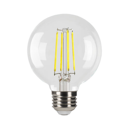 LED Filament Bulbs Halco - 9G25-CL-FLED4-950-E26-D-T24 - LED Filament G25 E26 5000K 810L 100W-equiv Clear Dim T20/T24 Halco Lighting Technologies