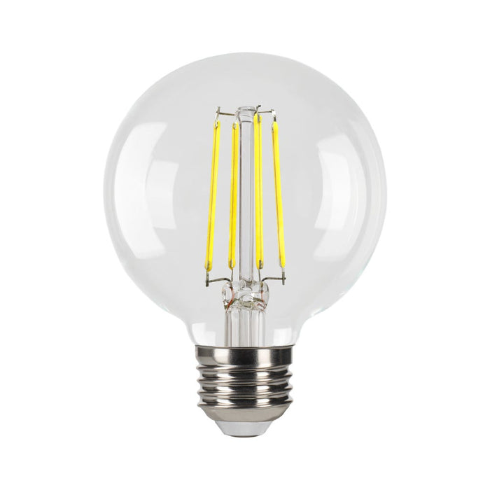 LED Filament Bulbs Halco - 9G25-CL-FLED4-950-E26-D-T24 - LED Filament G25 E26 5000K 810L 100W-equiv Clear Dim T20/T24 Halco Lighting Technologies