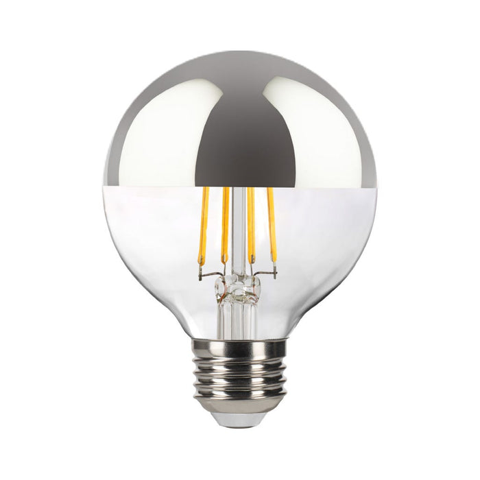 LED Filament Bulbs Halco - 9G25-CL-FLED4-927-E26-D-SB - LED Filament G25 Silver-Bowl E26 2700K 100W-equiv Clear Dim T20 Halco Lighting Technologies