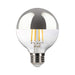 LED Filament Bulbs Halco - 9G25-CL-FLED4-927-E26-D-SB - LED Filament G25 Silver-Bowl E26 2700K 100W-equiv Clear Dim T20 Halco Lighting Technologies