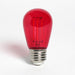 LED Filament Bulbs Halco - 5S14-CL-FLED4-RED-E26-D - LED Filament S14 E26 Red 200L Red Dim Halco Lighting Technologies