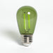 LED Filament Bulbs Halco - 5S14-CL-FLED4-GRN-E26-D - LED Filament S14 E26 Green 200L Green Dim Halco Lighting Technologies