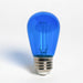 LED Filament Bulbs Halco - 5S14-CL-FLED4-BLU-E26-D - LED Filament S14 E26 Blue 200L Blue Dim Halco Lighting Technologies