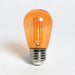 LED Filament Bulbs Halco - 5S14-CL-FLED4-ORG-E26-D - LED Filament S14 E26 Orange 200L Orange Dim Halco Lighting Technologies