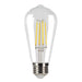 LED Filament Bulbs Halco - 9ST19-CL-FLED4-930-E26-D-T24 - LED Filament ST19 E26 3000K 810L 75W-equiv Clear Dim T20/T24 Halco Lighting Technologies