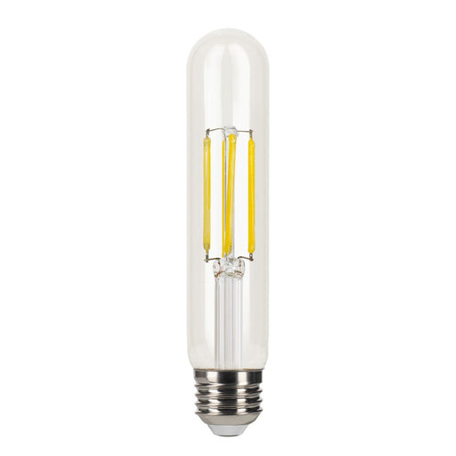 LED Filament Bulbs Halco - 9T10-CL-FLED4-930-E26-D - LED Filament T10 6.5in E26 3000K 800L 60W-equiv Clear Dim T20 Halco Lighting Technologies