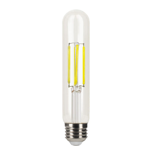 LED Filament Bulbs Halco - 9T10-CL-FLED4-950-E26-D - LED Filament T10 6.5in E26 5000K 800L 60W-equiv Clear Dim T20 Halco Lighting Technologies