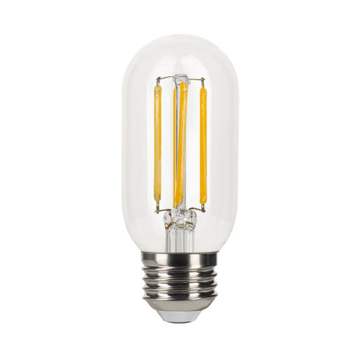 LED Filament Bulbs Halco - 5T14-CL-FLED4-927-E26-D - LED Filament T14 4.25in E26 2700K 450L 40W-equiv Clear Dim T20 Halco Lighting Technologies